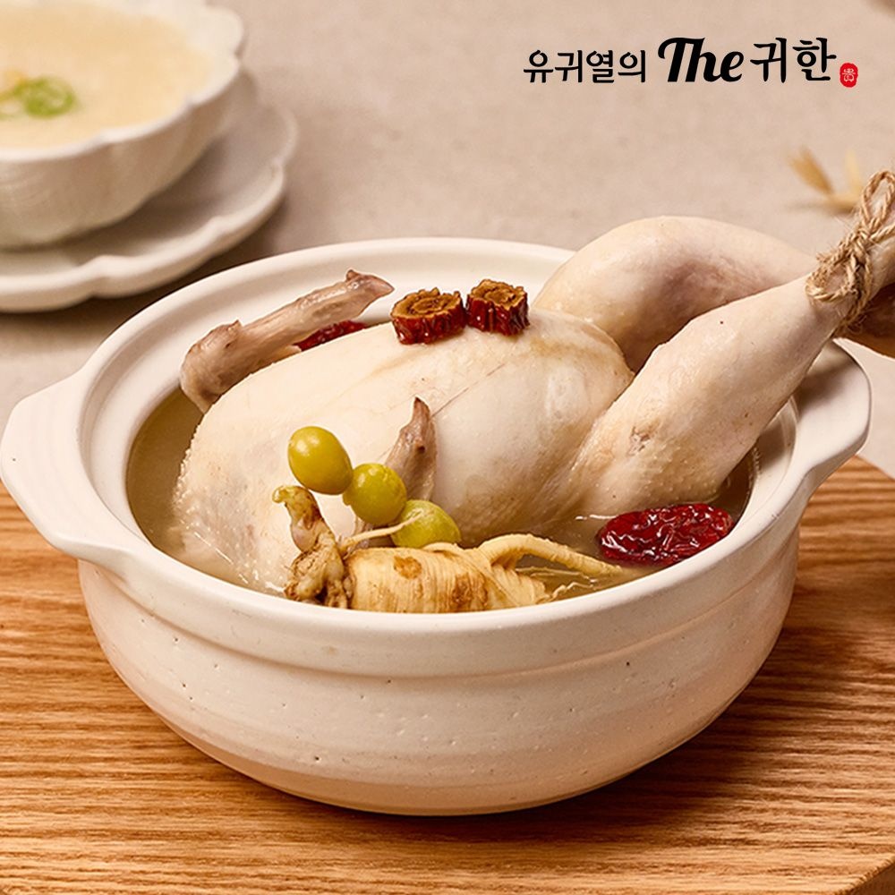 [유귀열]유귀열의 The귀한 명장 삼계탕 1000g x 4팩 : 롯데ON