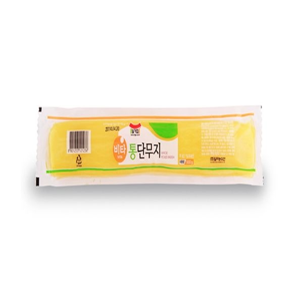 일가집 통단무지 500g