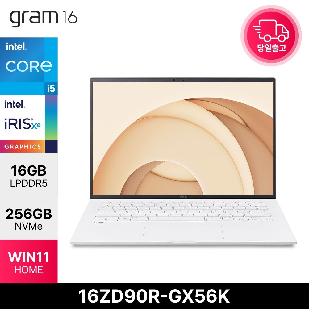 LG전자 LG gram 16ZD90R-GX56K - 16GB 256GB WIN11H ED