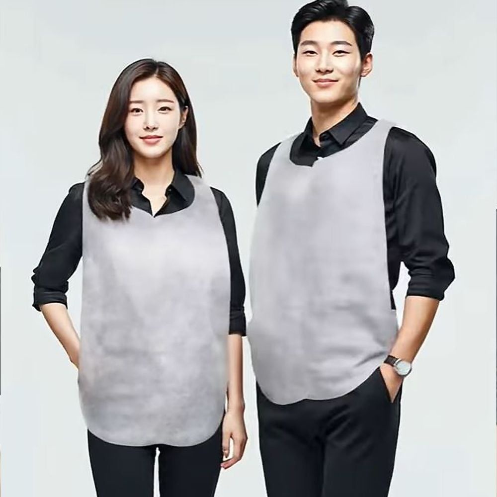 일회용앞치마 백색 1000매 부직포 위생 손님용 식당 업소용 1회용