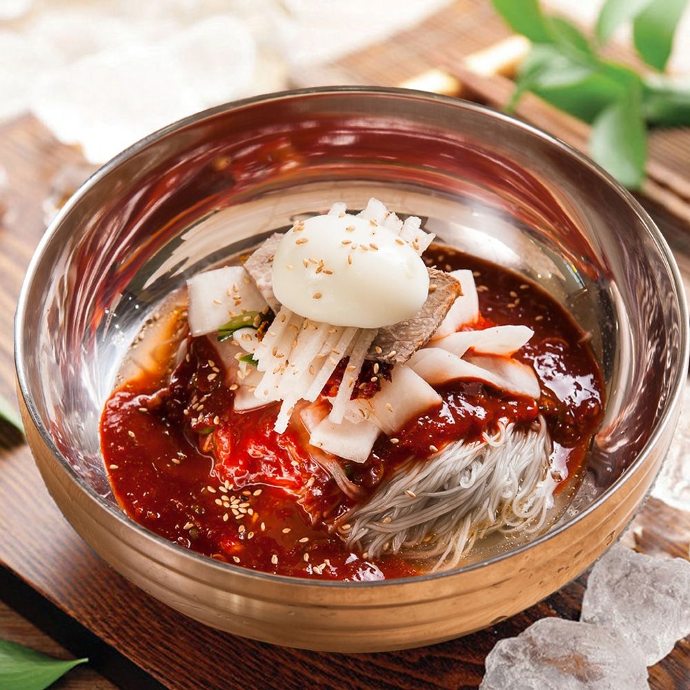 [롯데온] 야심찬 함흥 비빔냉면 10인분(냉면10인분 2kg + 비빔장 500g)