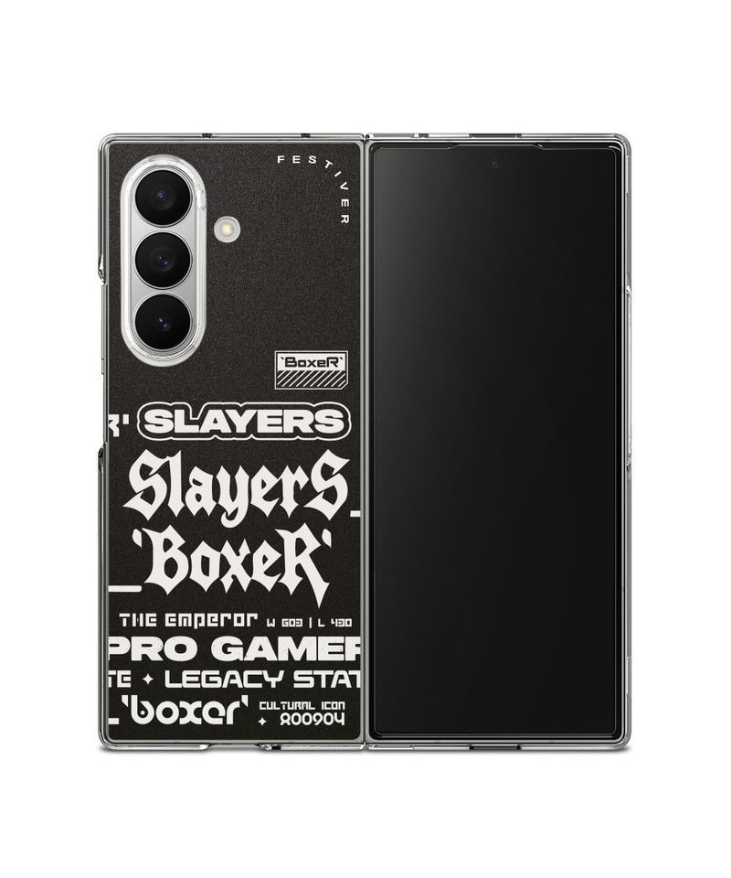 FESTIVER 페스티버 임요환 BoxeR 갤럭시 Z폴드 클리어 케이스360390