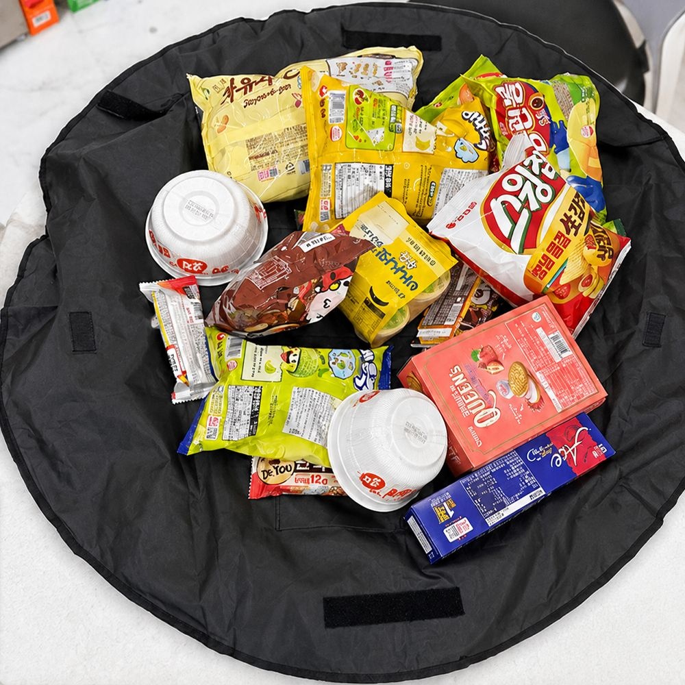 다다마 1초백 대용량 접이식 펼쳐지는 장바구니 가방