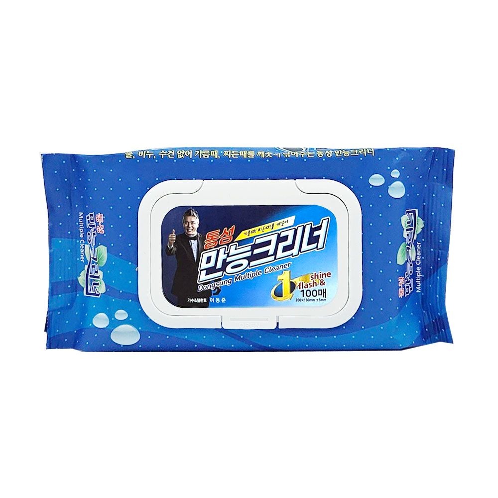 [오늘출발] [만능물티슈] 동성만능크리너 캡형 100매
