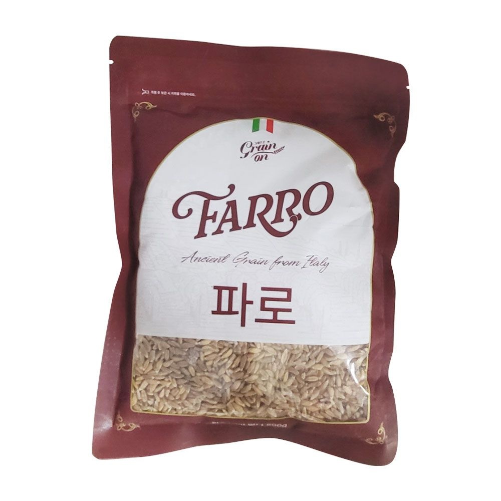 그레인온 파로(엠머) 밀 500g 이탈리아산 고대곡물 1개 So