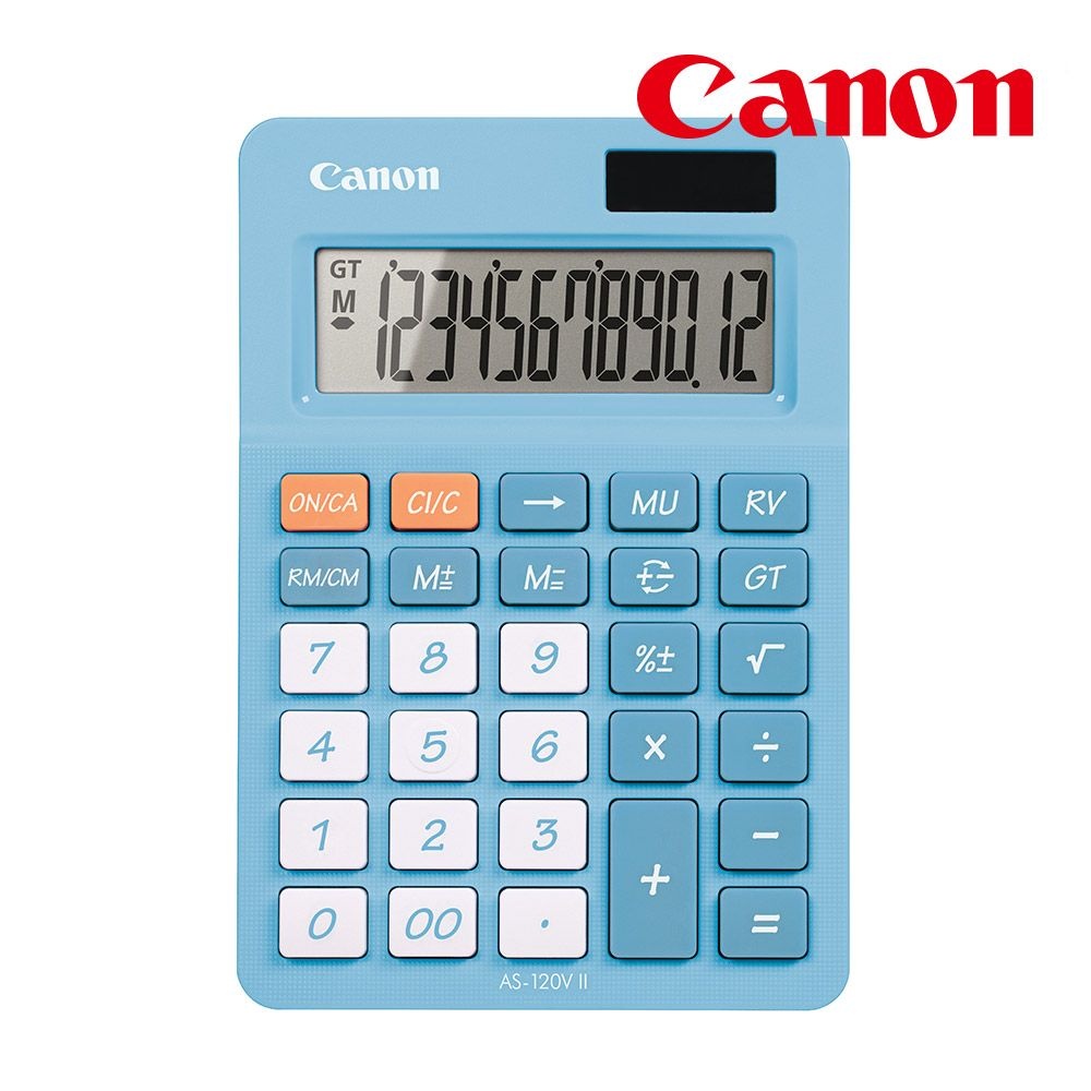 캐논 AS-120V-2(SB) 블루 리뉴얼 캐논 계산기 (단품/40개당2500원)