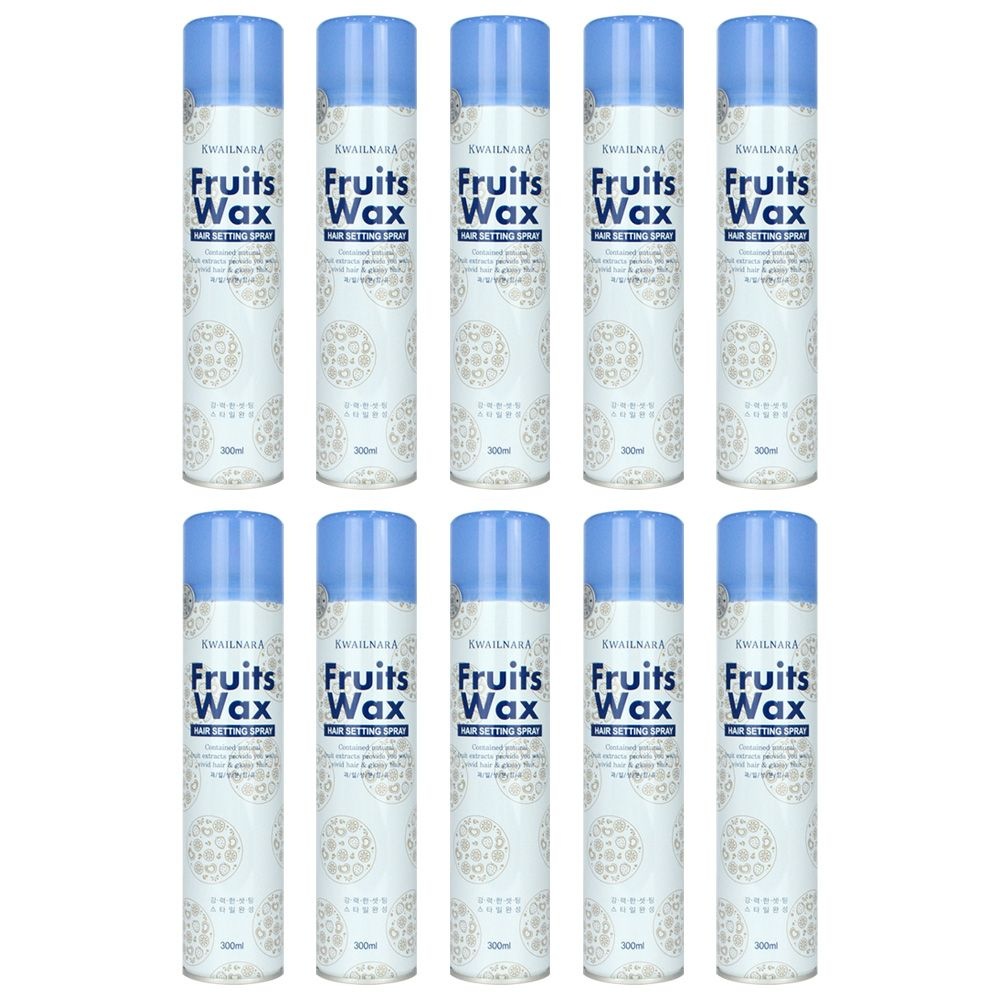 과일나라 후르츠왁스 헤어셋팅 스프레이300ml 10개