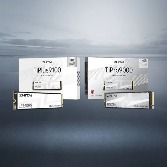 [공식수입사] YMTC ZHITAI TiPro9000 M.2 NVMe SSD 4TB [PCIe 5.0/나사킷/방열판포함]