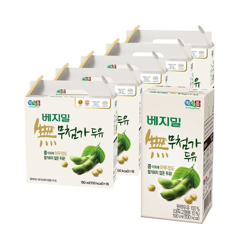 베지밀 [eTV]베지밀 무첨가 두유 190mlx80팩[35978634]