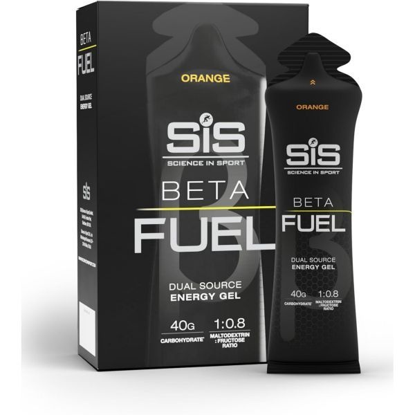 [해외] 사이언스 인 스포츠 베타 젤 듀얼 소스 에너지 오렌지 맛 팩당 탄수화물 40g 60ml 팩 6팩