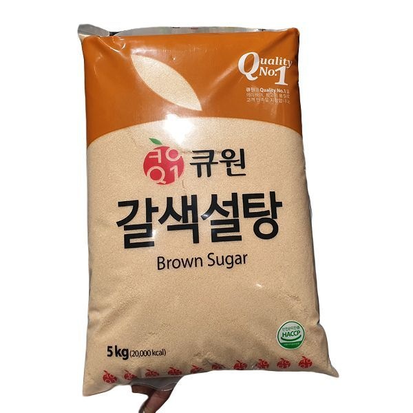 큐원 갈색설탕 5kg