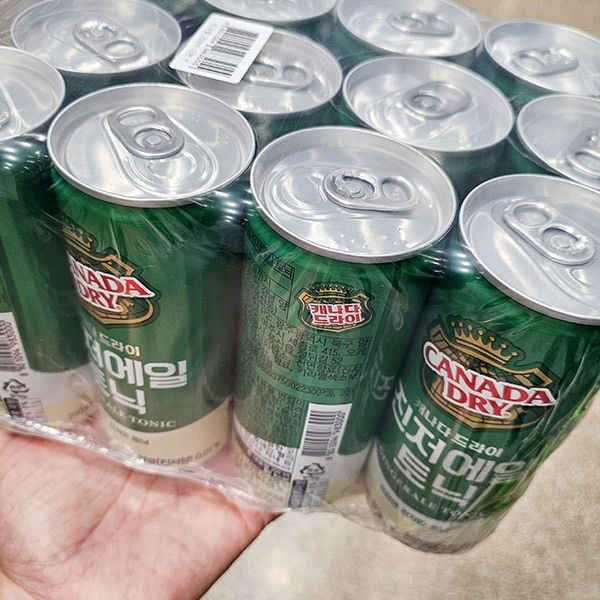 캐나다 드라이 진저에일 토닉 250ml x 12입