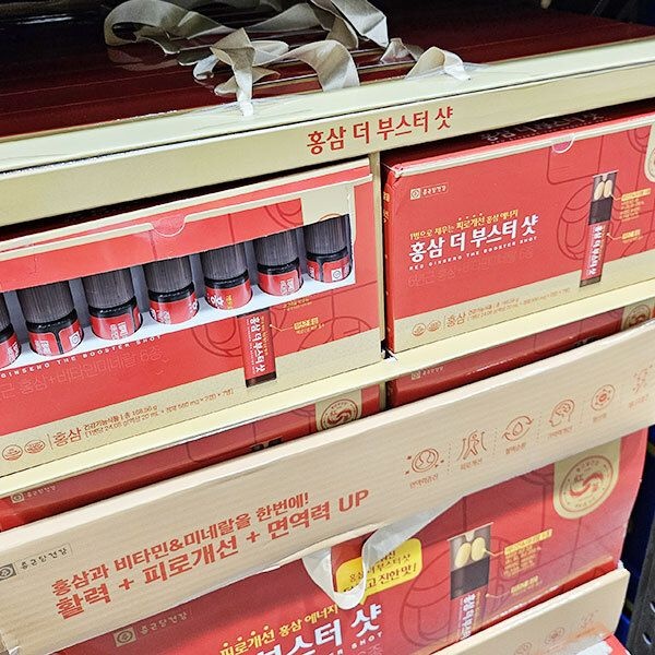 종근당건강 홍삼 더 부스터 샷 7병 x 4입