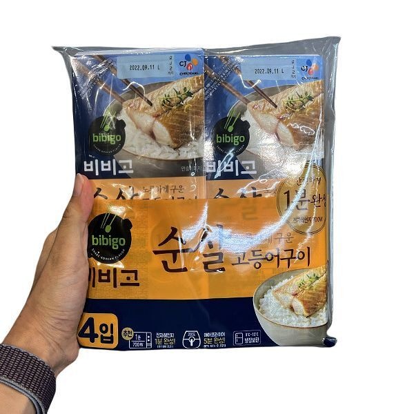 CJ 비비고 순살 고등어구이 60g x 4