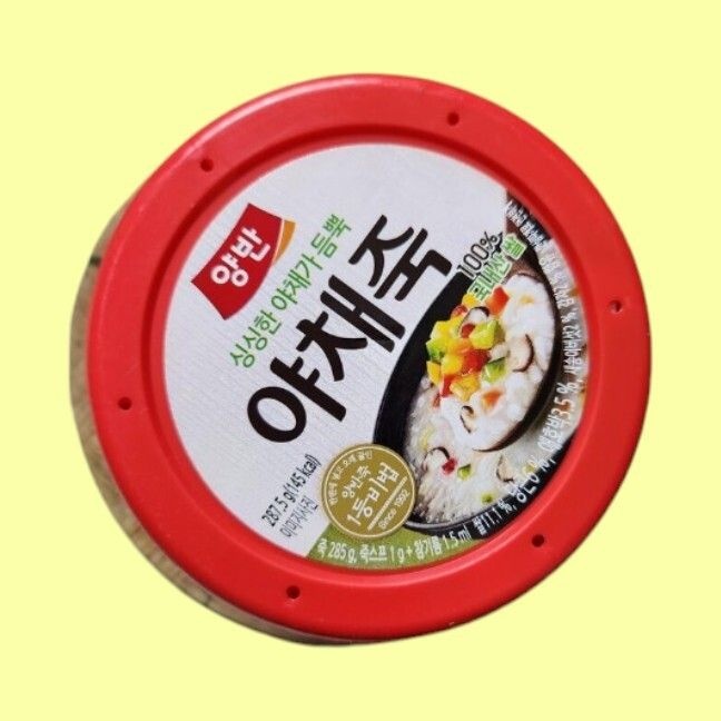 동원 양반 야채죽 287.5g 12개