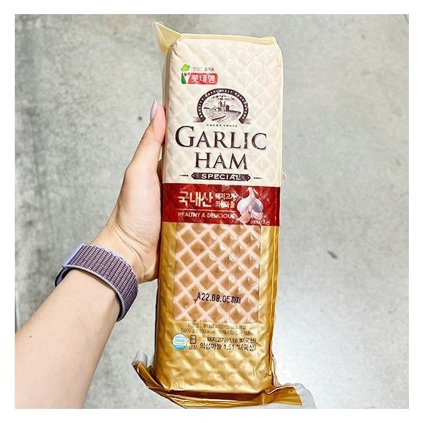 롯데햄 의성마늘햄 1KG