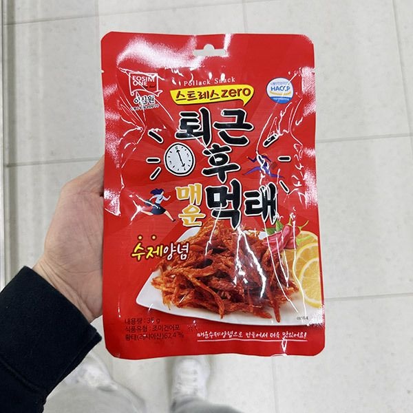 어심원 퇴근후 매운먹태 35g