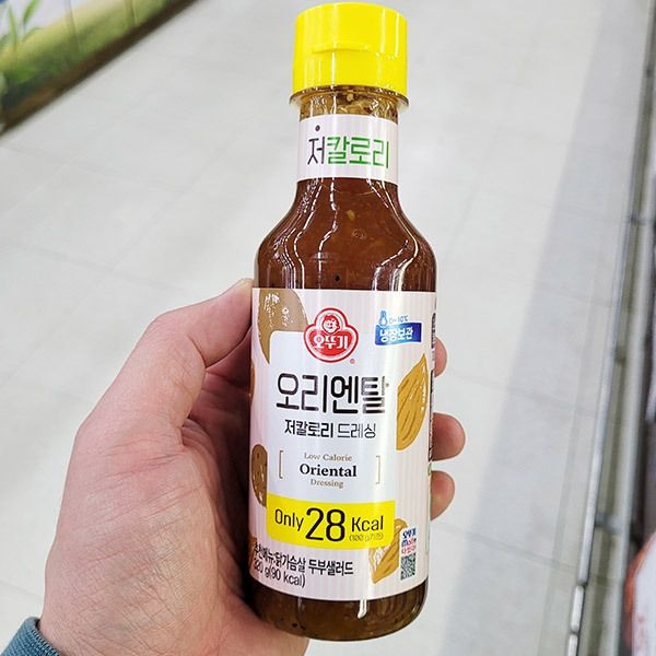 오뚜기 오리엔탈 저칼로리 드레싱 320g 아이스박스포장