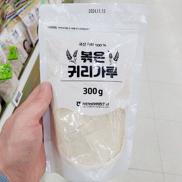 볶은 귀리가루 300g