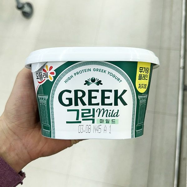 요플레 그릭 마일드 400g 아이스박스포장