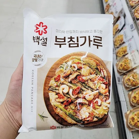 백설 부침가루 500g