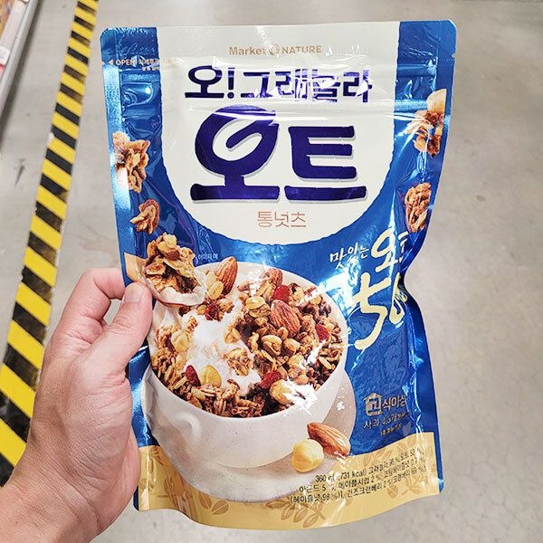 오그래놀라 오트 통넛츠 360g
