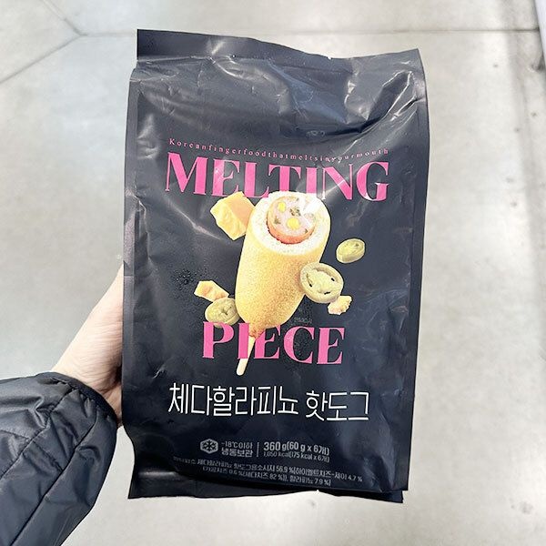 하림 하림 멜팅피스 체다 할라피뇨 핫도그 360g 아이스박스포장