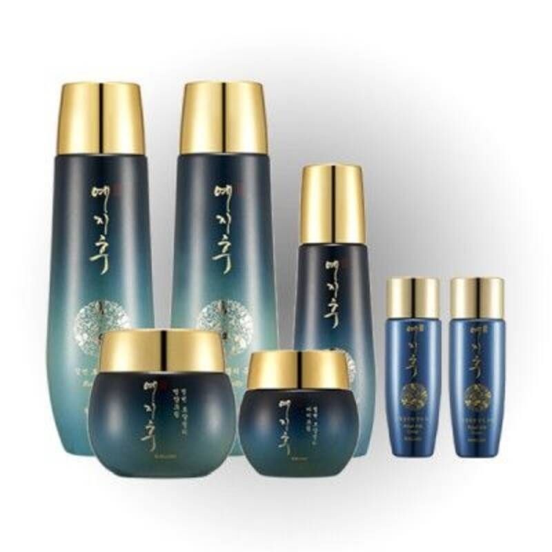 필수뷰티 뷰티톤업 Butycodi 로얄젤리 캐비어 여성 한방 기초 화장품 5종 세트/여자 스킨 로션 아이 크림 에센스 영