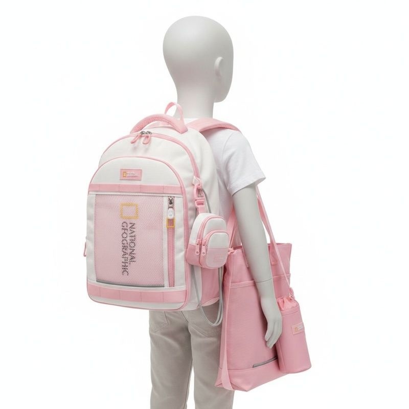 내셔널지오그래픽 키즈 K251KBG520 코닉 라이트업 3SET PINK 5006580475