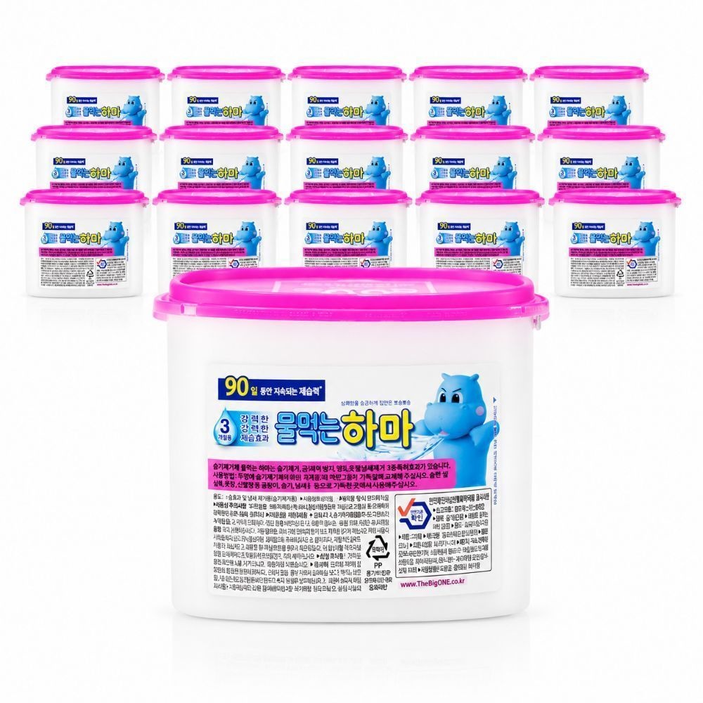 물먹는 하마 옷장용 제습제 300g x 16개