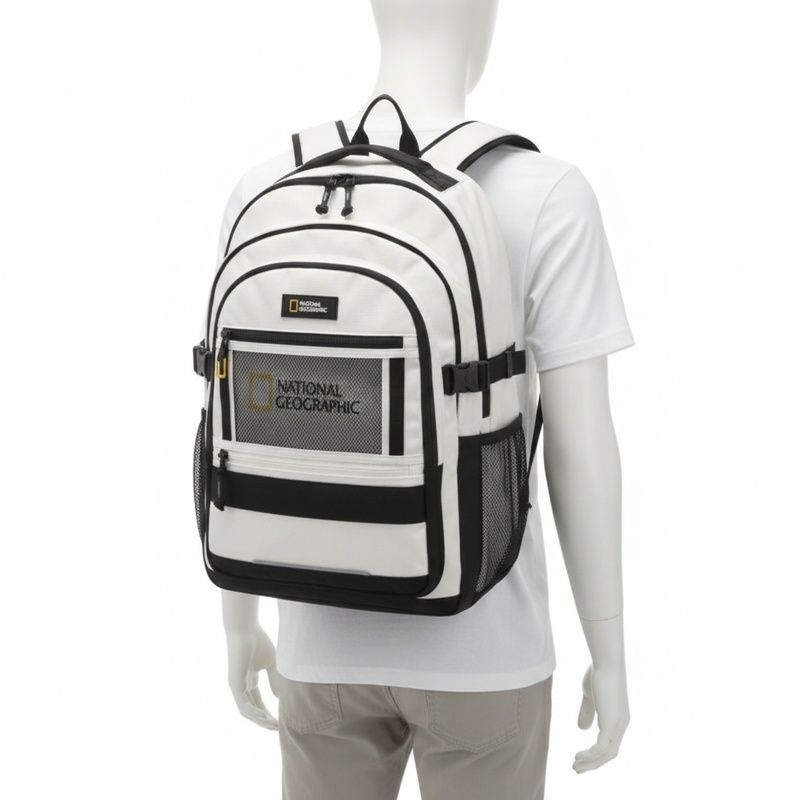 내셔널지오그래픽 N261ABG520 파치 플러스 백팩 WHITE N520010