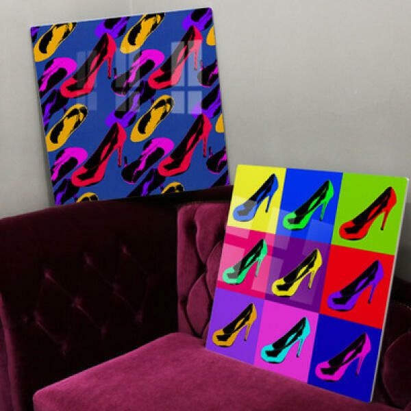 (현대Hmall) 아트박스/꾸밈 id777-폼아크릴액자56CmX56Cm_팝아트구두