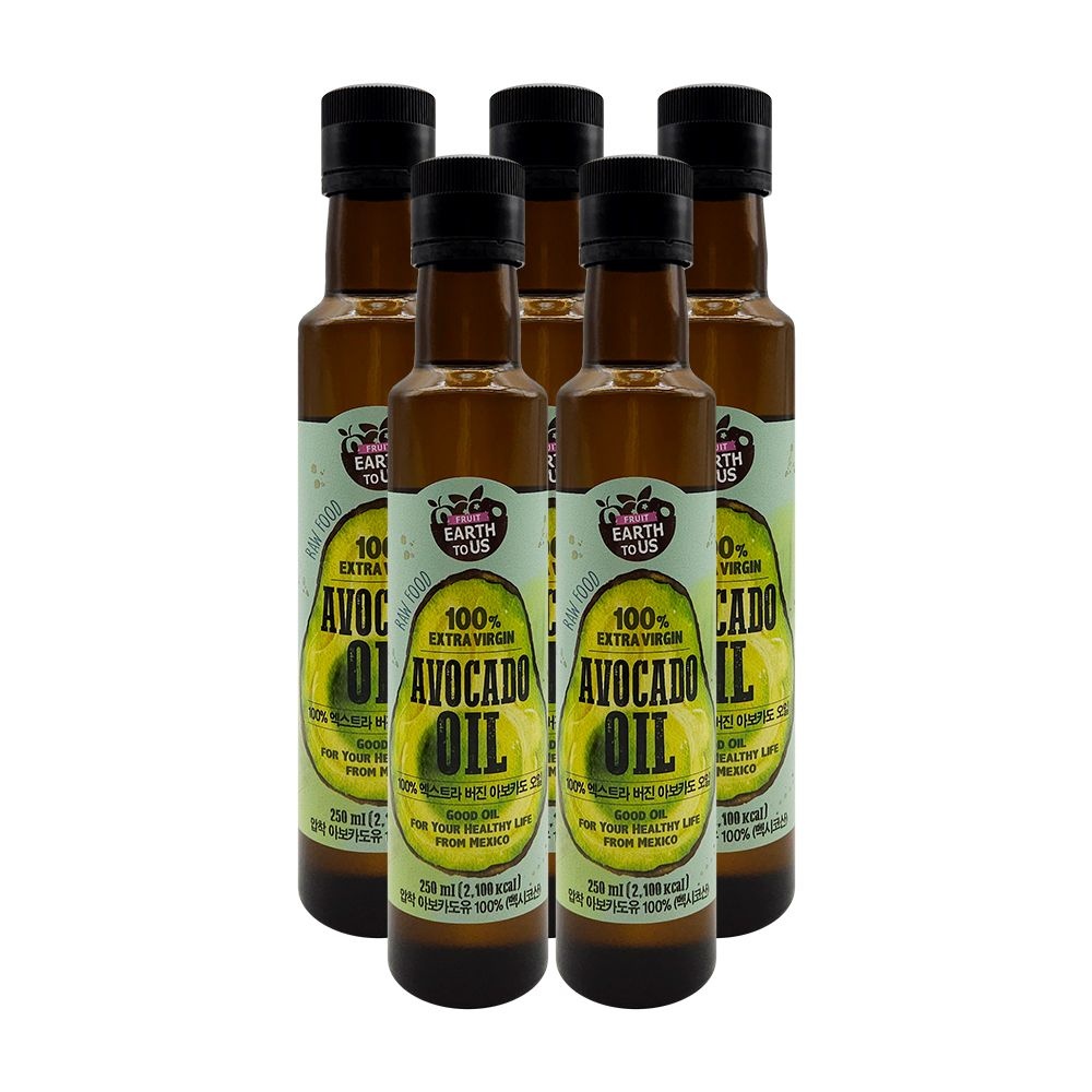 [오늘출발] 종근당건강 100% 엑스트라 버진 아보카도오일 250ml x 5병