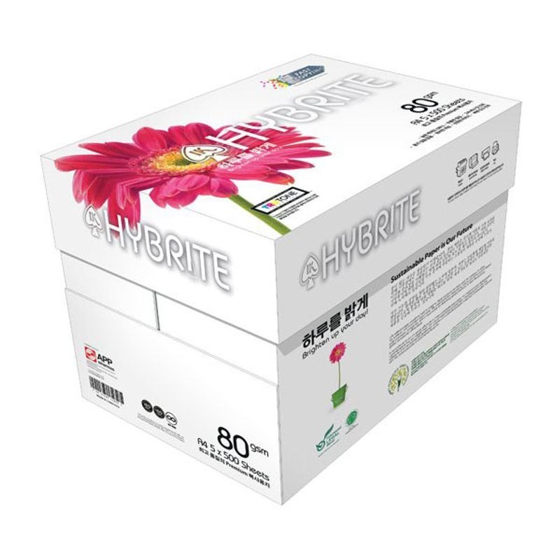 하이브라이트 A4용지 80g 2500매 1박스 (eTV)[36002605]