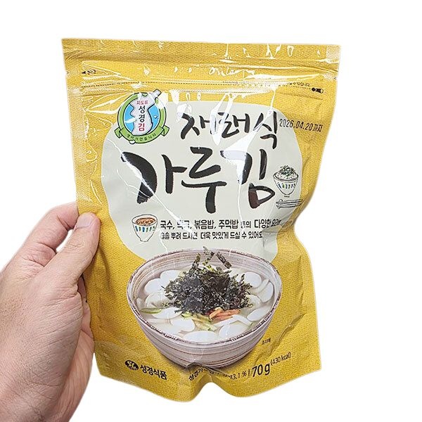 성경 재래식 가루김 70g
