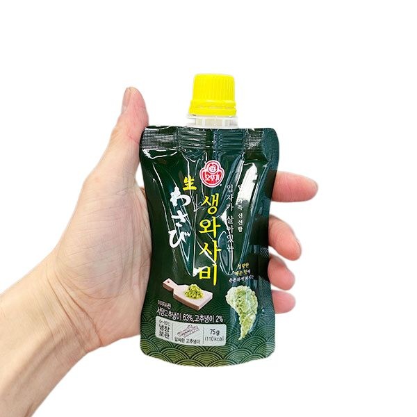 오뚜기 입자가 살아있는 생와사비 75g 아이스박스포장