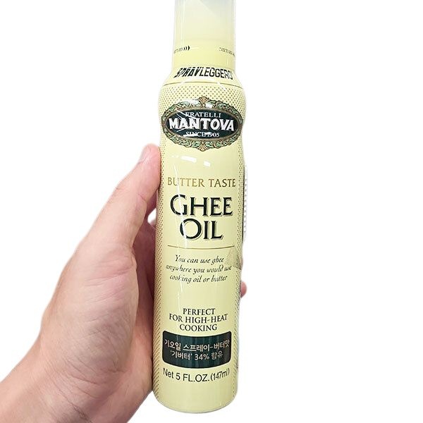 만토바 기오일 스프레이 버터맛 147ml