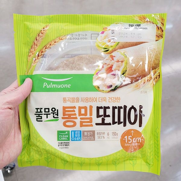 풀무원 통밀 또띠아 150g 아이스박스포장