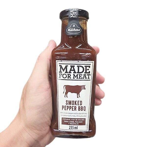 퀴네 스모크드 페퍼 바비큐 소스 235ml