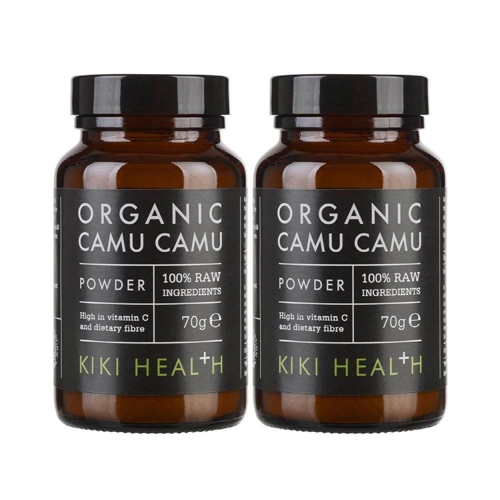 [해외] KIKI Health Camu Camu 영국 키키헬스 비타민C 섬유질 카무카무 파우더 70g x 2팩