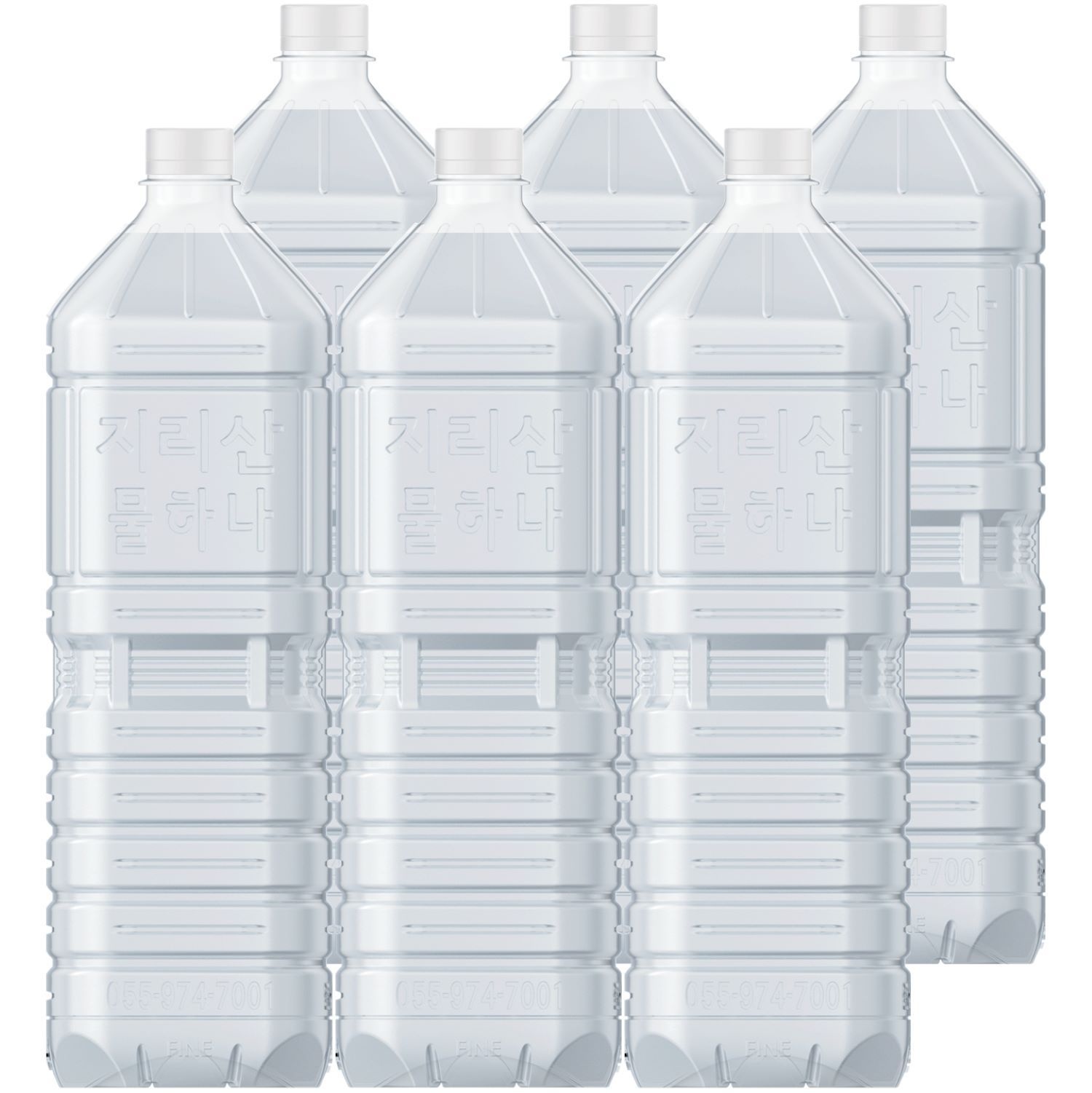 생수 지리산 물하나 무라벨 2L X 24