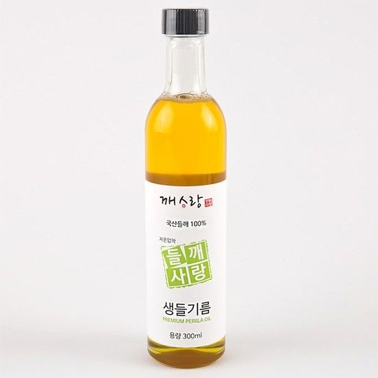깨사랑 국산 생들기름 저온 압착 300ml