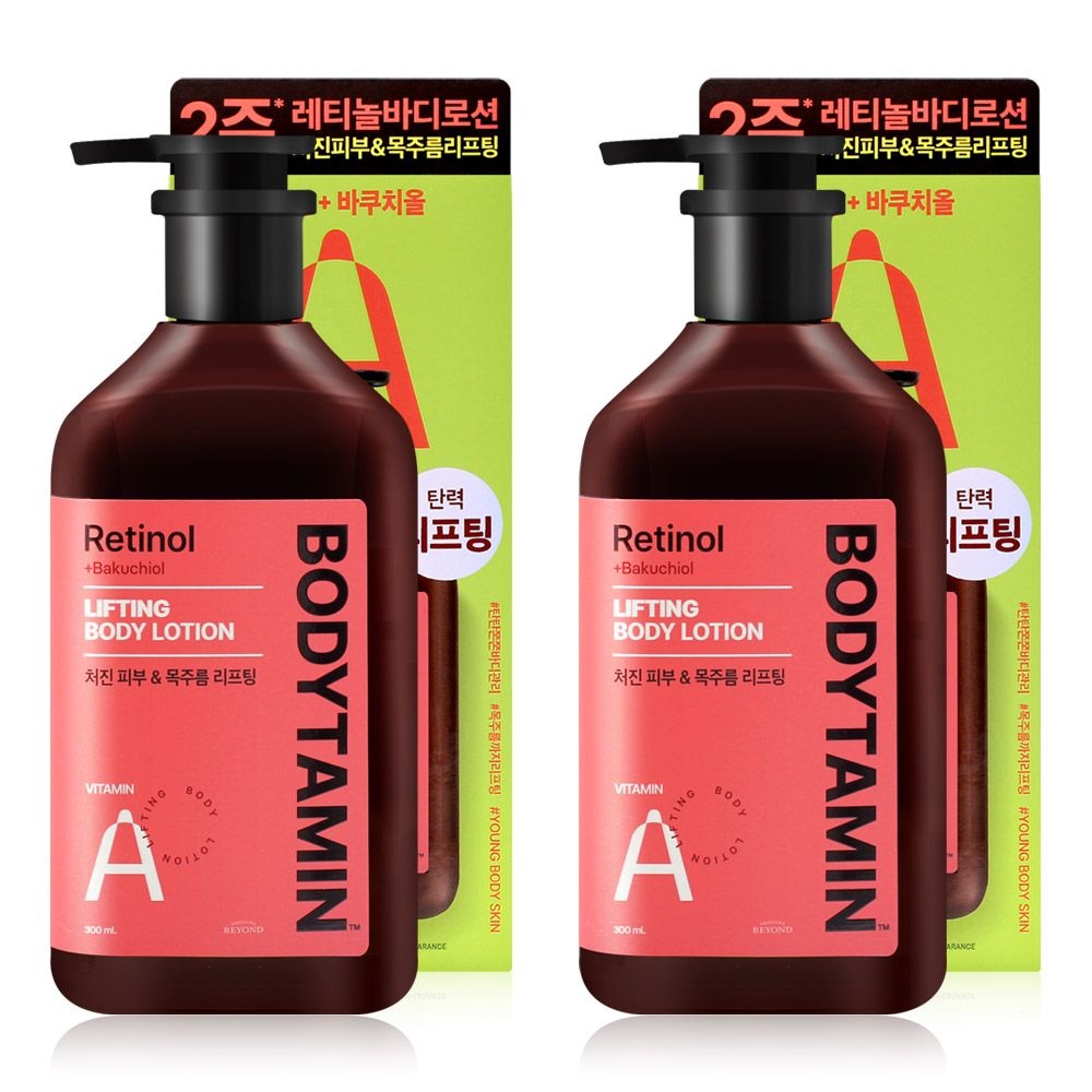 비욘드 [비욘드] 바디타민 레티놀 에이 탄력 리프팅 바디 로션 300ml x 2