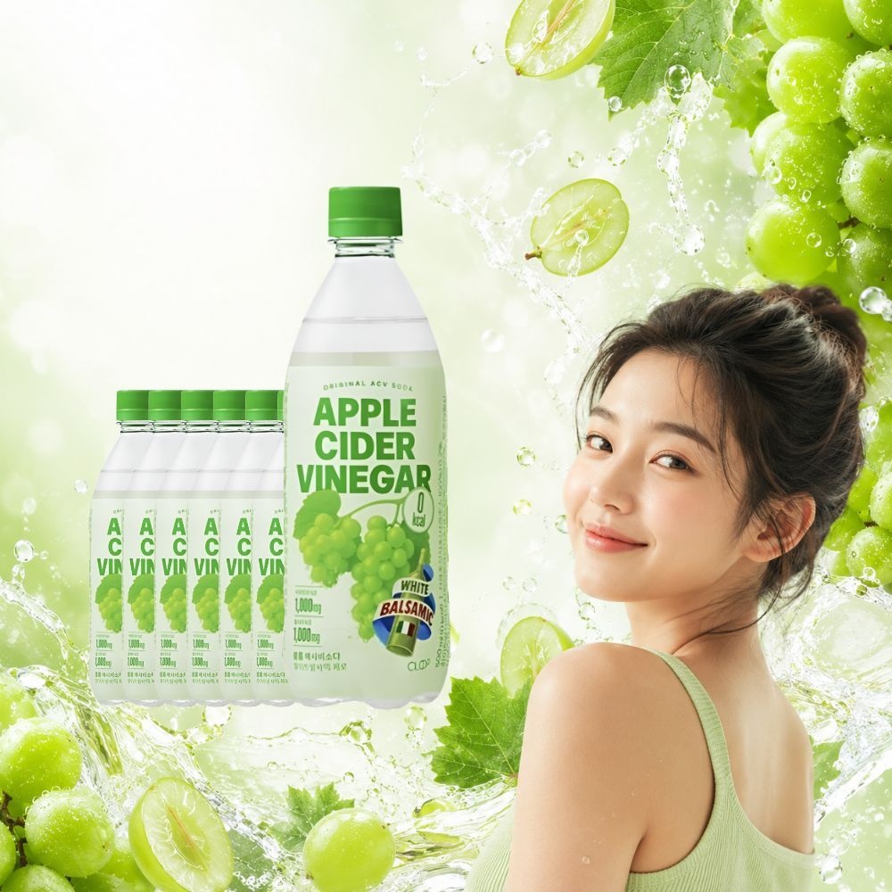 클룹 에사비 애사비소다 화이트발사믹 500ml 24개