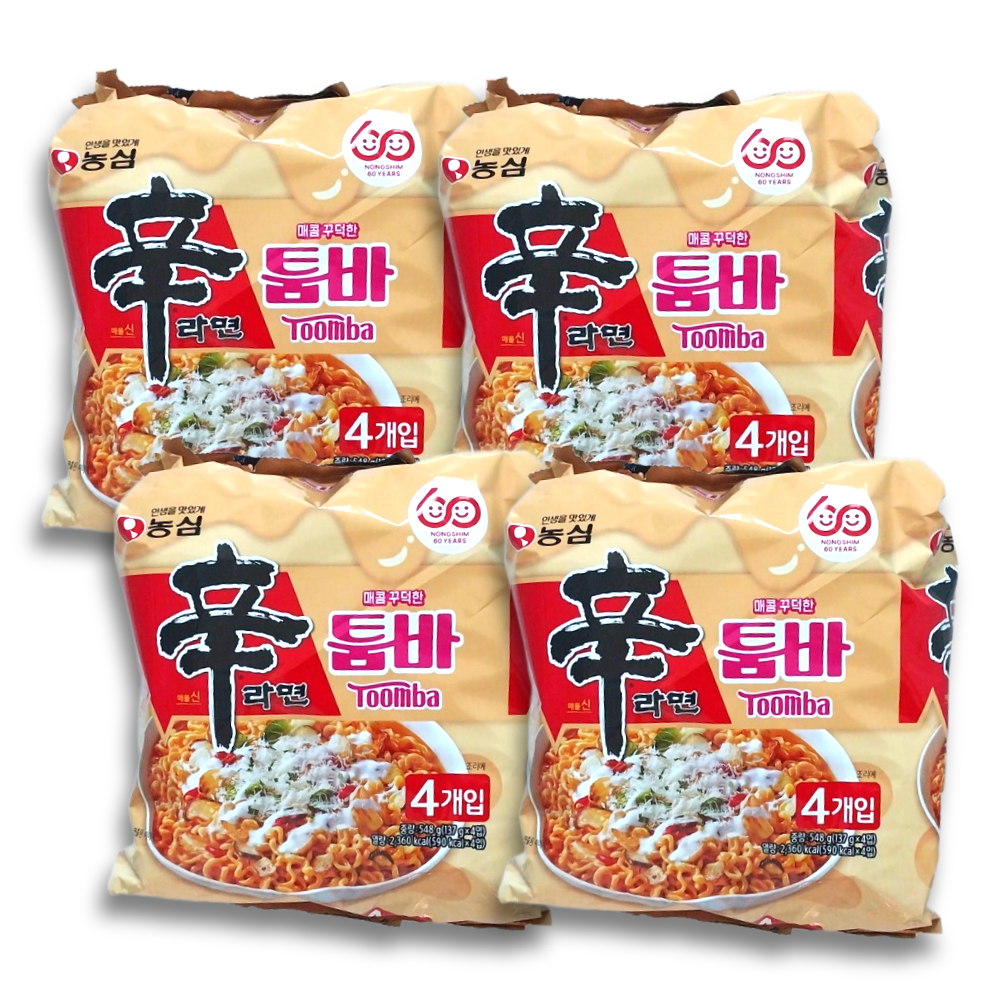 [(주)농심]신라면 툼바 137g X 봉지16개 라면 투움바