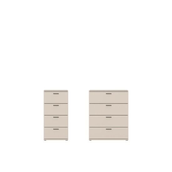 한샘 [4% 적립] 한샘 뮤트 베이지 4단서랍장(2종/택1) [매장가구]