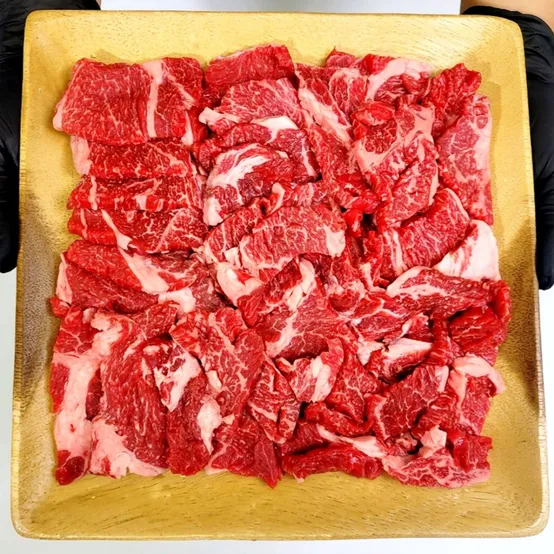 [딜크릿] 한우 실속 끝판왕 1++ 한우 막구이 500G (+참소스증정)