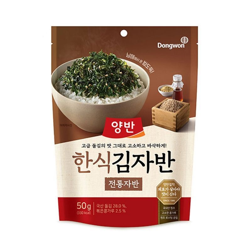 동원 양반 김자반 전통자반 50g 6봉