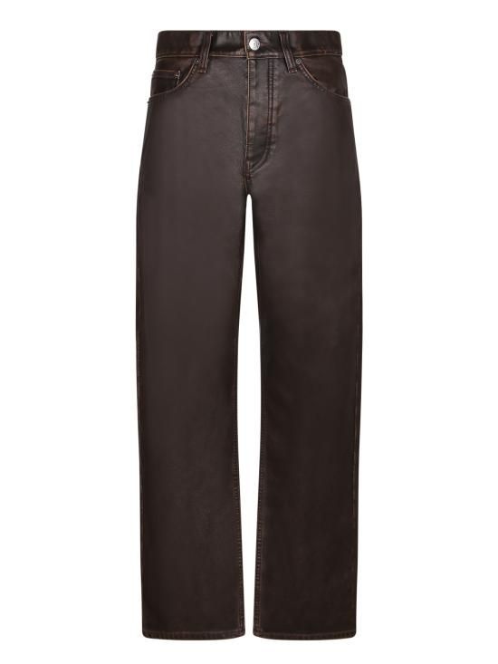 선플라워 26FW 선플라워 스트레이트 팬츠 41662 VINTAGE BR Brown