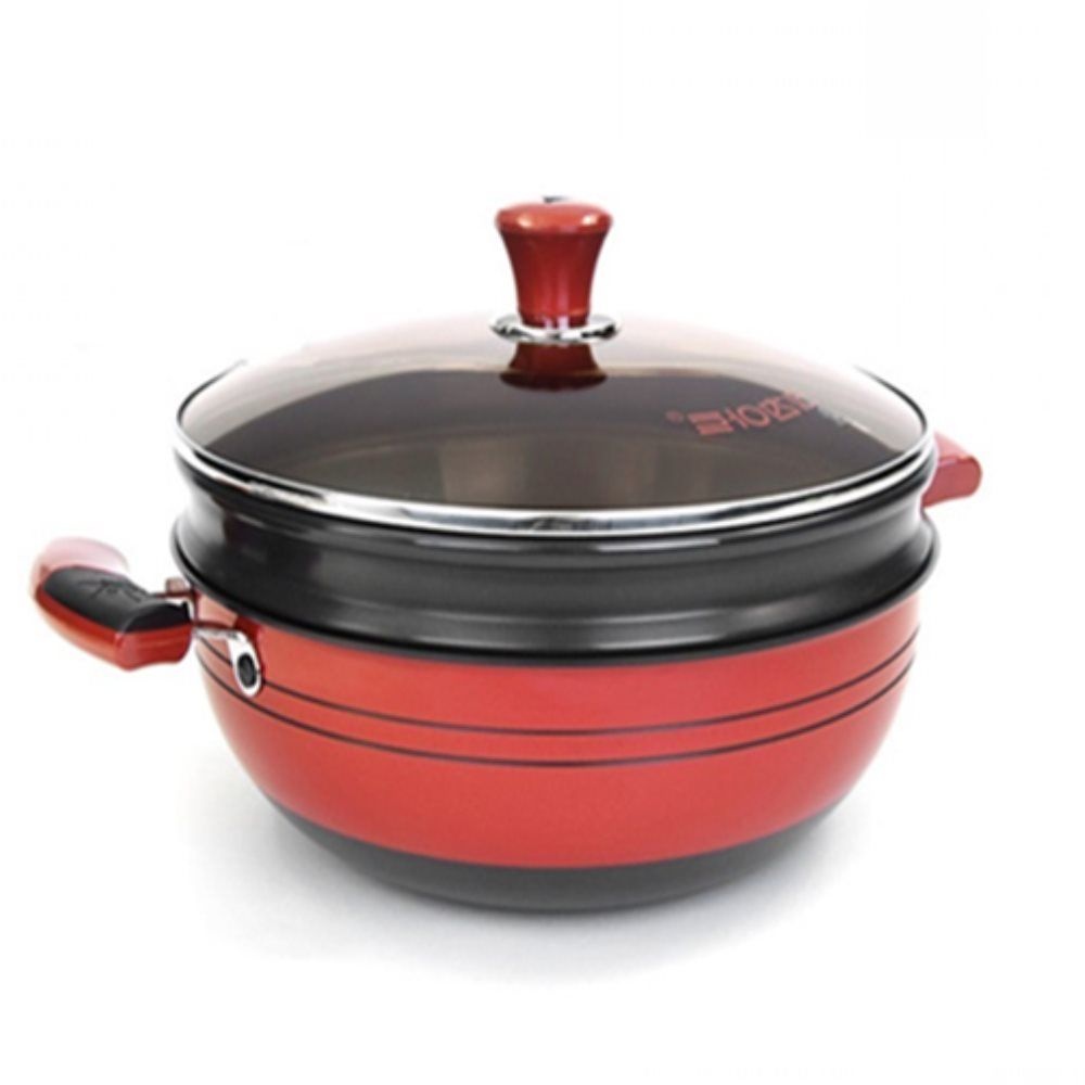 온길샾 키친아트 2단 찜냄비 32CM 오뎅탕냄비 2단찜솥32CM